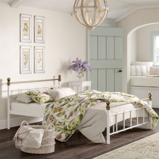 Shabby chic online double bed frame